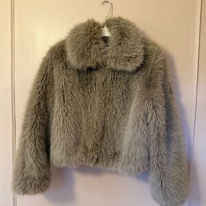 Frankie Shop Hope Faux Fur Jacket